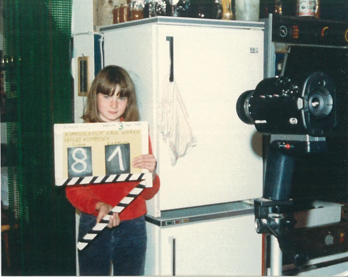 Dreharbeiten zu „3 mal Ulf“, September 1980