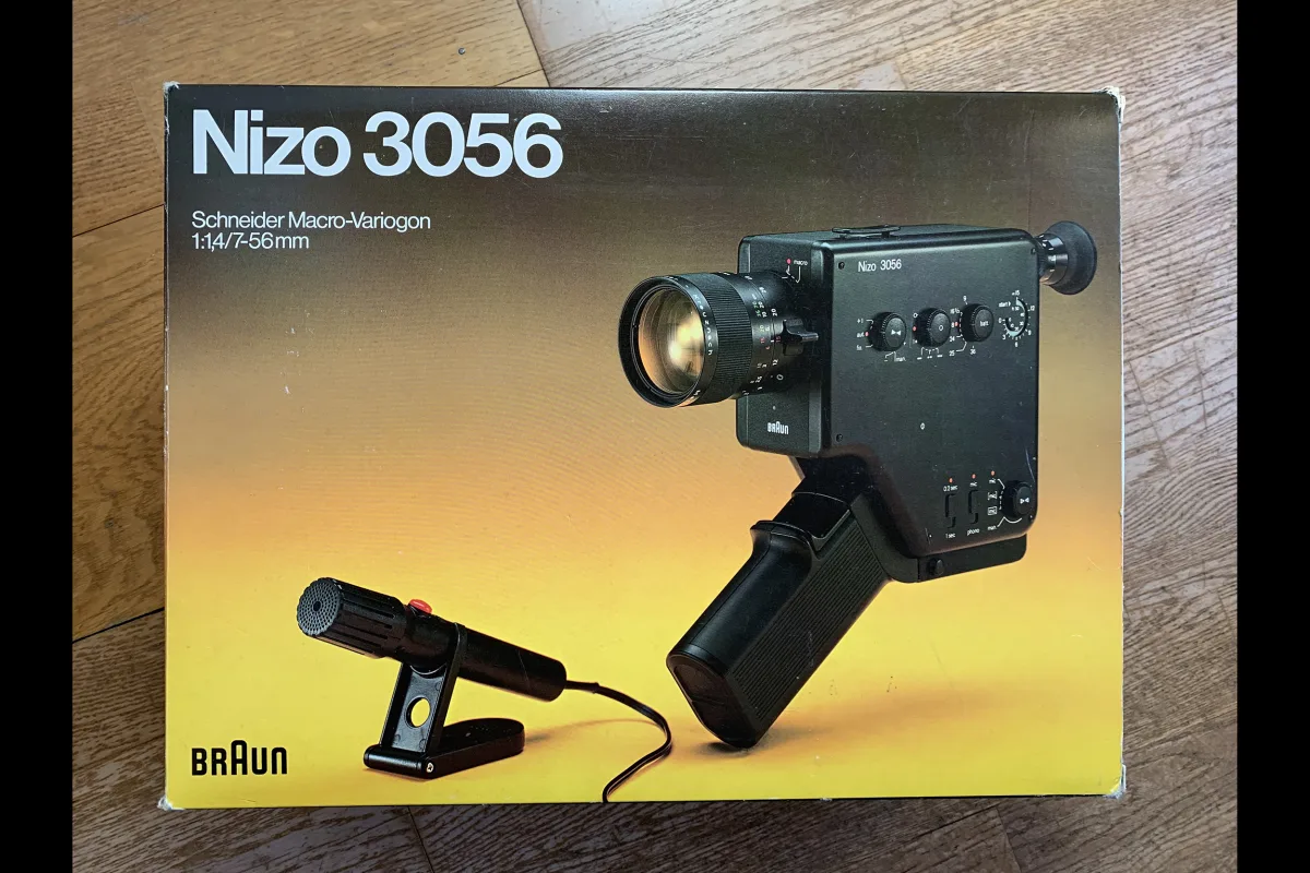 Gets his first Super-8 movie camera with sound, a Braun Nizo 3056 in the fall.