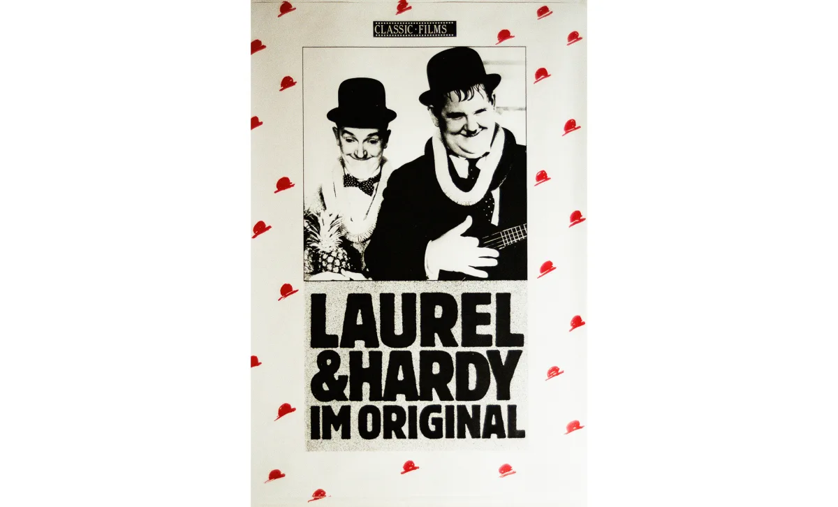 Plakat „Laurel & Hardy“, Classic Films, 1989