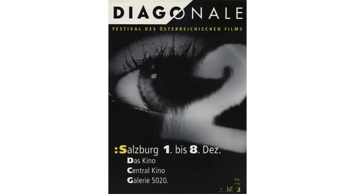 Diagonale 1994 Plakat, Grafik: Susanne Dechant