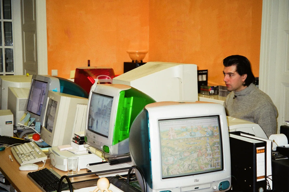Office at Margaretenstraße 22, 1040 Vienna, 1998