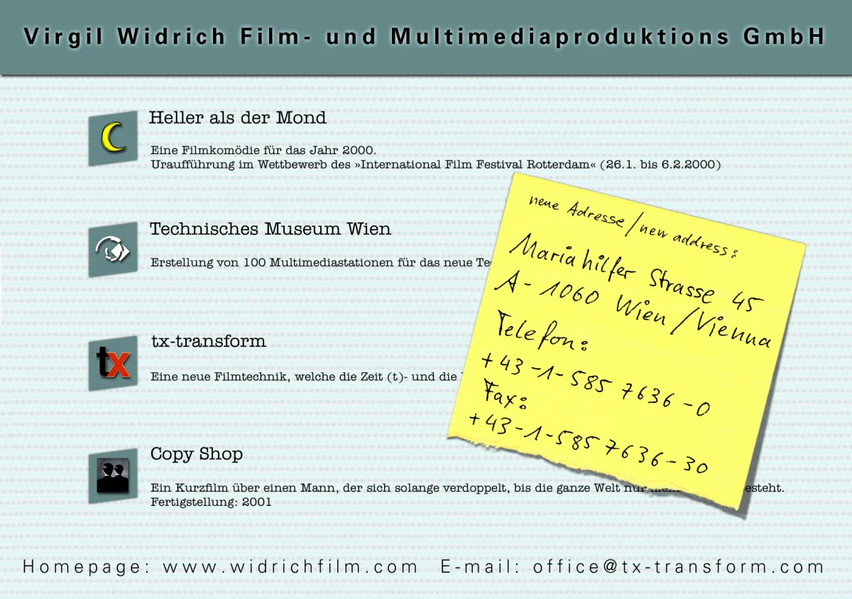 Office at Mariahilfer Straße 45, 1060 Vienna, 2000