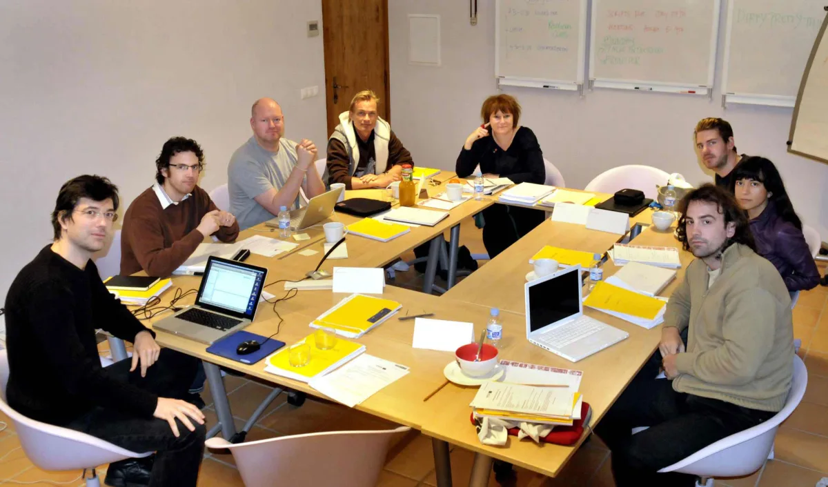„Die Nacht der 1000 Stunden“, Drehbuchseminar „Sources2“ in Girona.