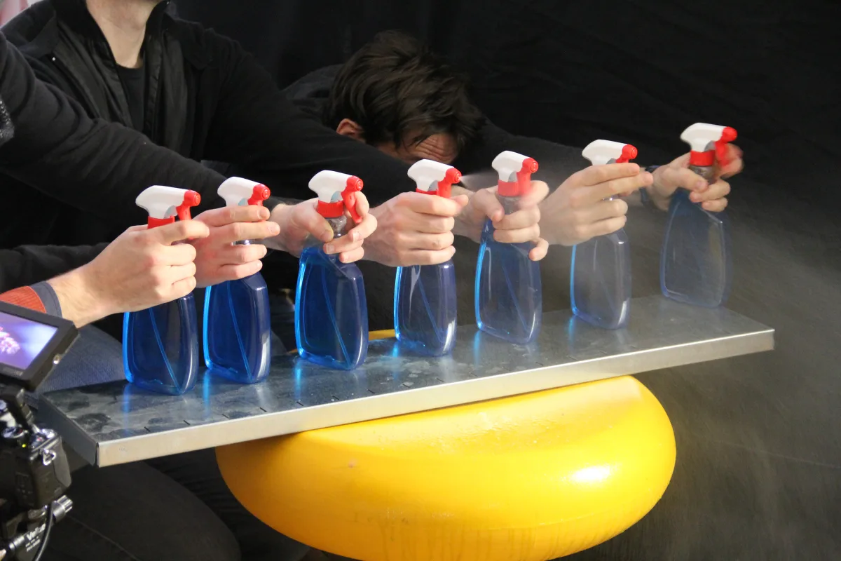 Testaufnahme für „Micromeo“, 2012
