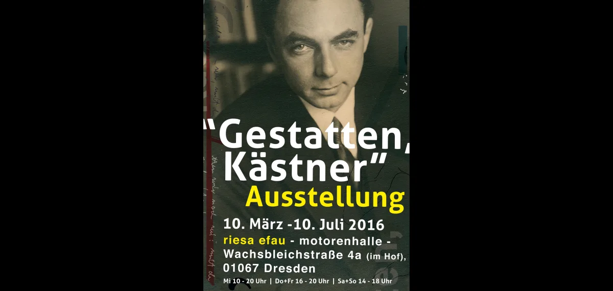 Dresden – Motorenhalle, Exhibition “Gestatten, Kästner”, Spiegelungen, Widersprüche, Doppelgänger