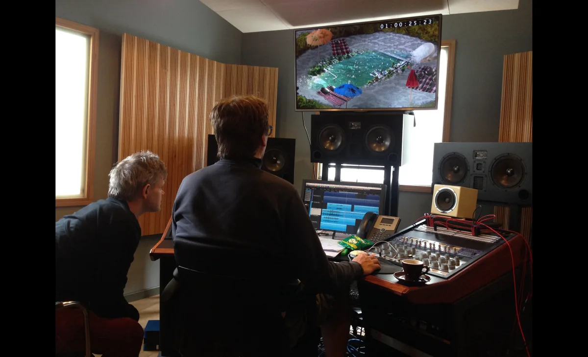 Tonmischung mit Siegfried Friedrich und Georg Tomandl bei Sunshine Mastering, 1050 Wien.