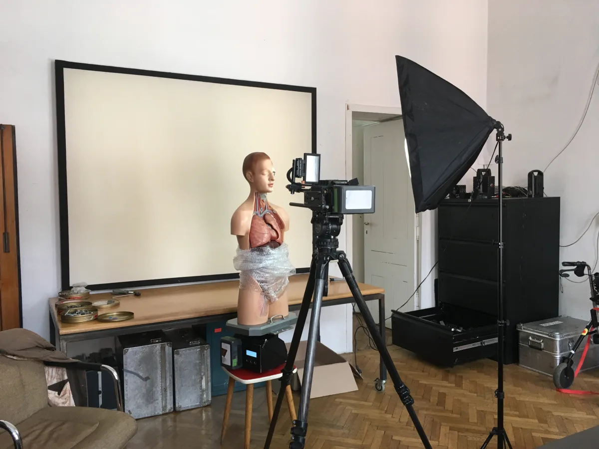 tx-transform filming with Martin Putz and Martin Reinhart in Vienna. The material will be used for tests of the new medi