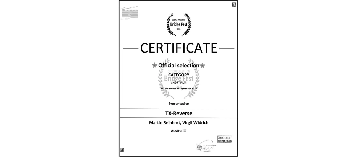 Bridge Fest – Vancouver – Canada – Official Selection