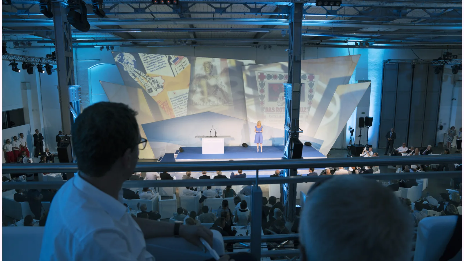 Event and exhibition “70 Years of the Marshall Plan” on 21.6.2017 at METAStadt Wien. Photo: Lukas Beck
