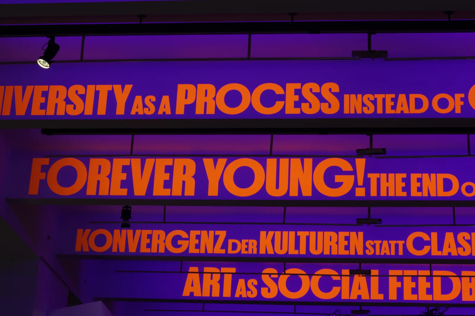 Exhibition “Aesthetics of change – 150 years of the University of Applied Arts Vienna” at MAK, 2017