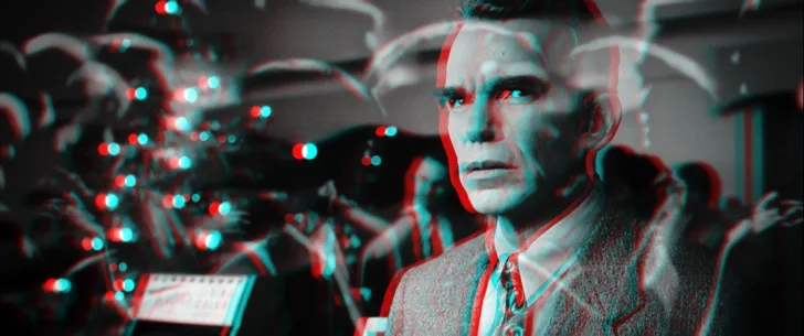 Still frame from “back track”, anaglyph