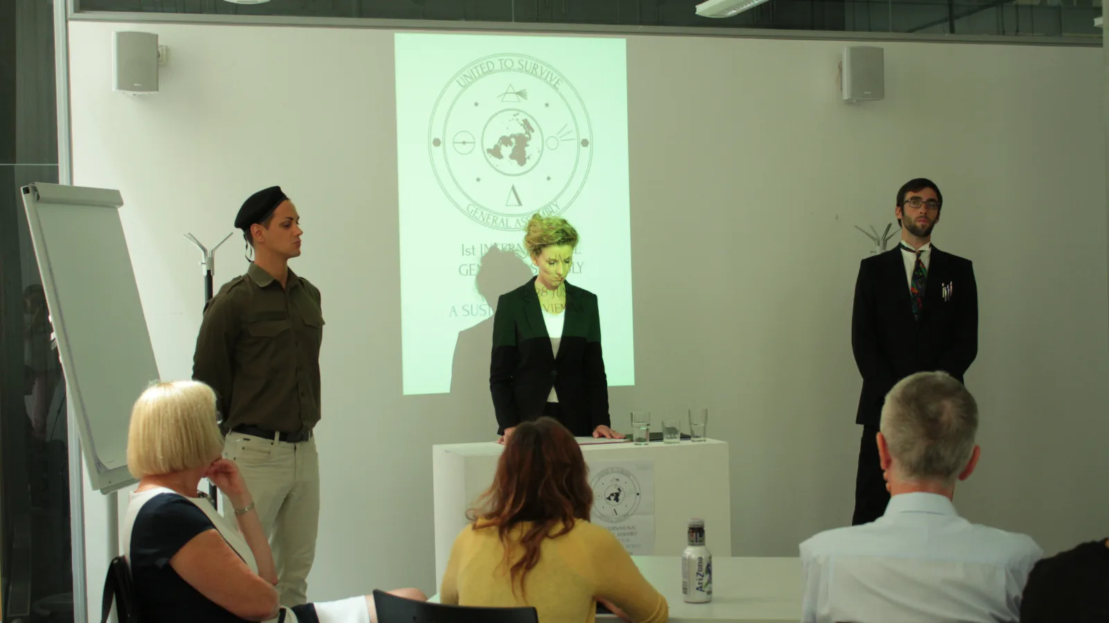 “Biosphere n+1", Ana Daldon, Benedict Endler, Matilde Igual Capdevila, Adrijan Karavdic, Gerardo Montes de Oca Valadez: “The green storm”, photo: Solmaz Farhang