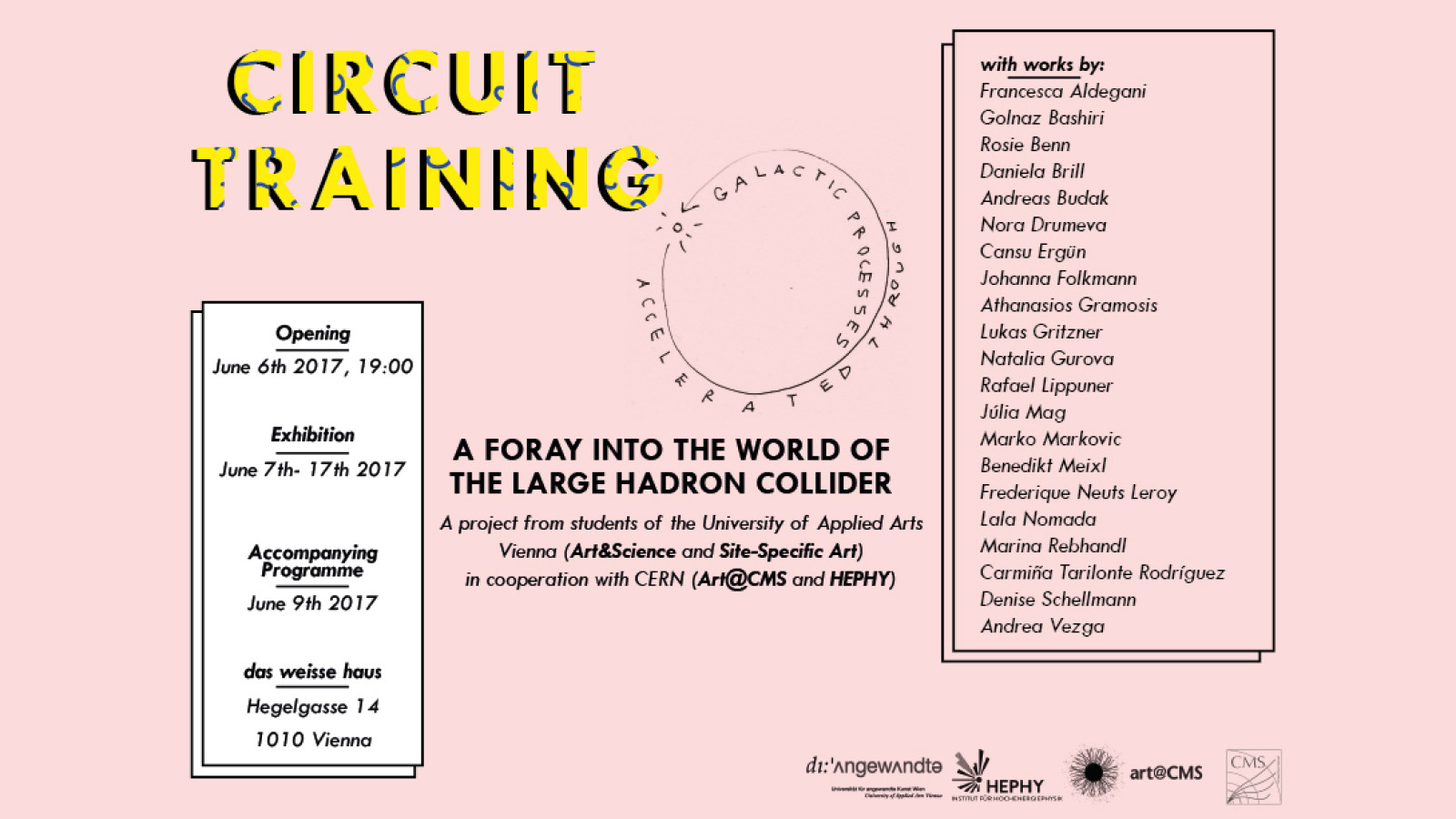 “Circuit Training”, 2017, graphic design: Matilde Igual Capdevila