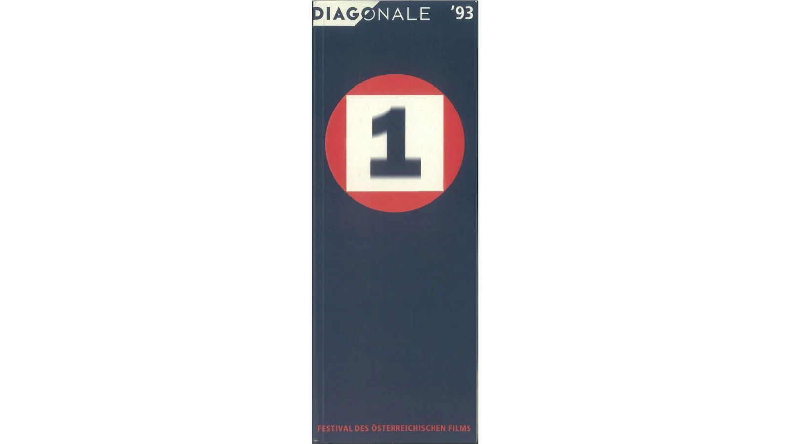 Diagonale 1993 Katalog, Grafik: Susanne Dechant