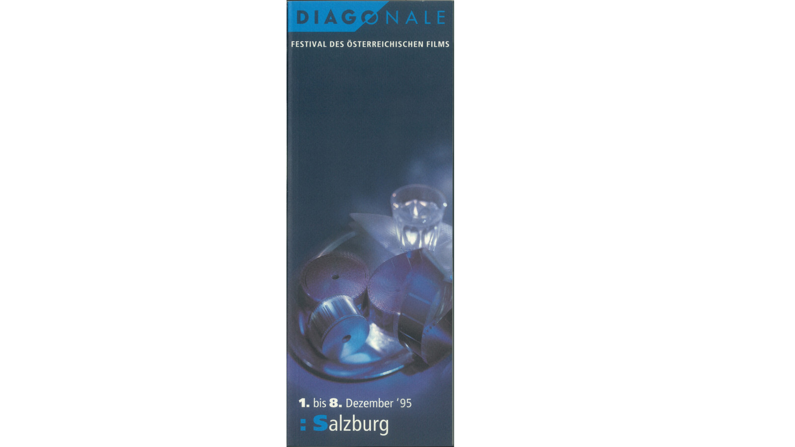 Diagonale 1995 catalog, graphic design: Susanne Dechant