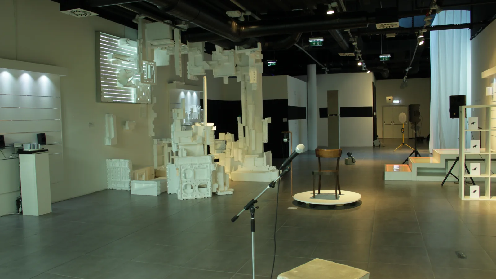 “[dis]placement – Information through Sound”, 2016. Foto: Virgil Widrich