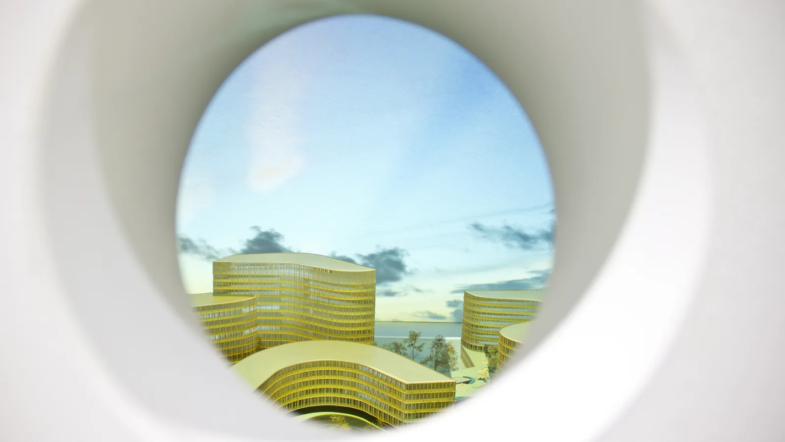 Erste-Campus-Schauplatz, “Organic Shape”, photo: checkpointmedia