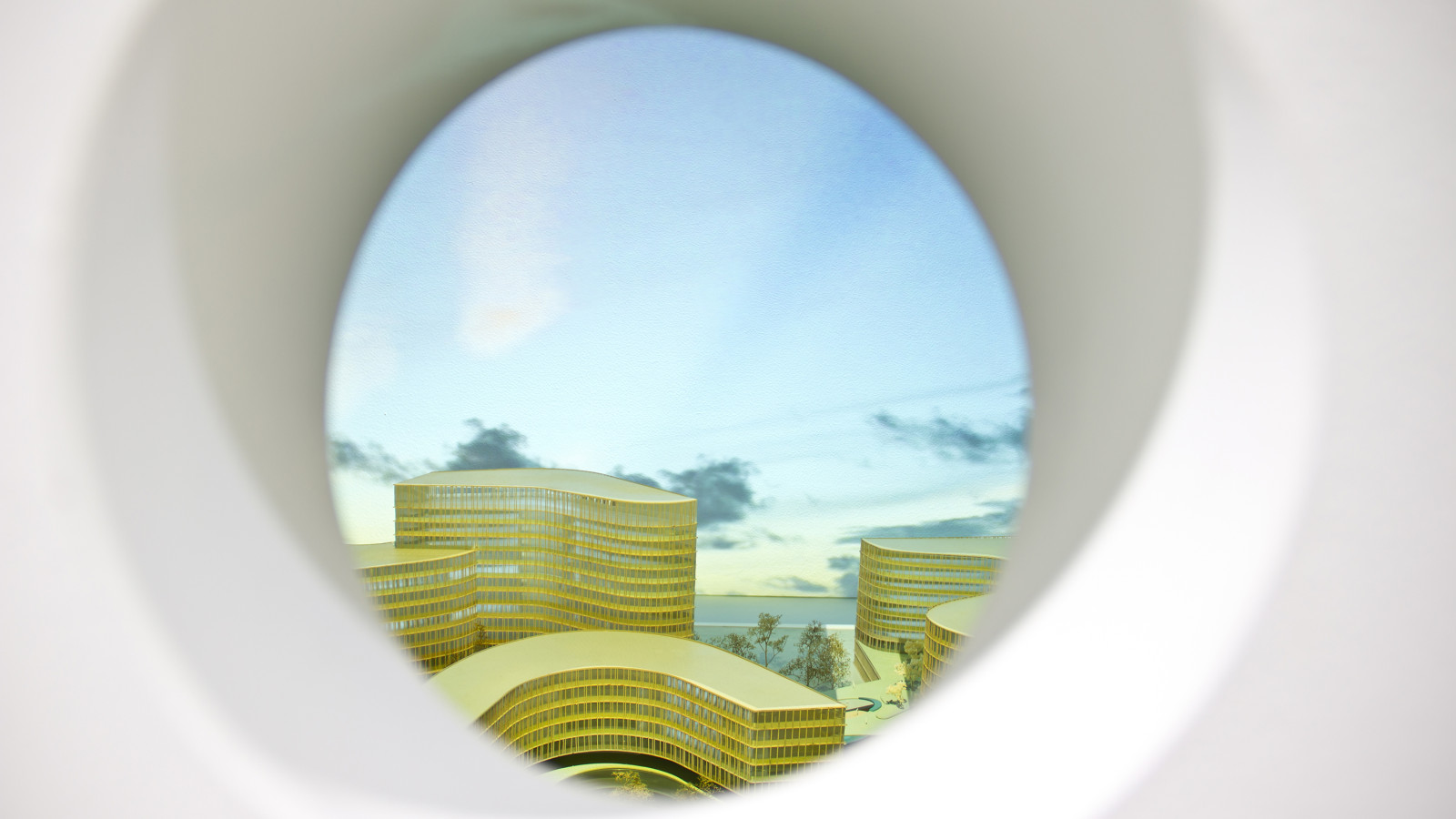 Erste-Campus-Schauplatz, „Organic Shape“, Foto: checkpointmedia