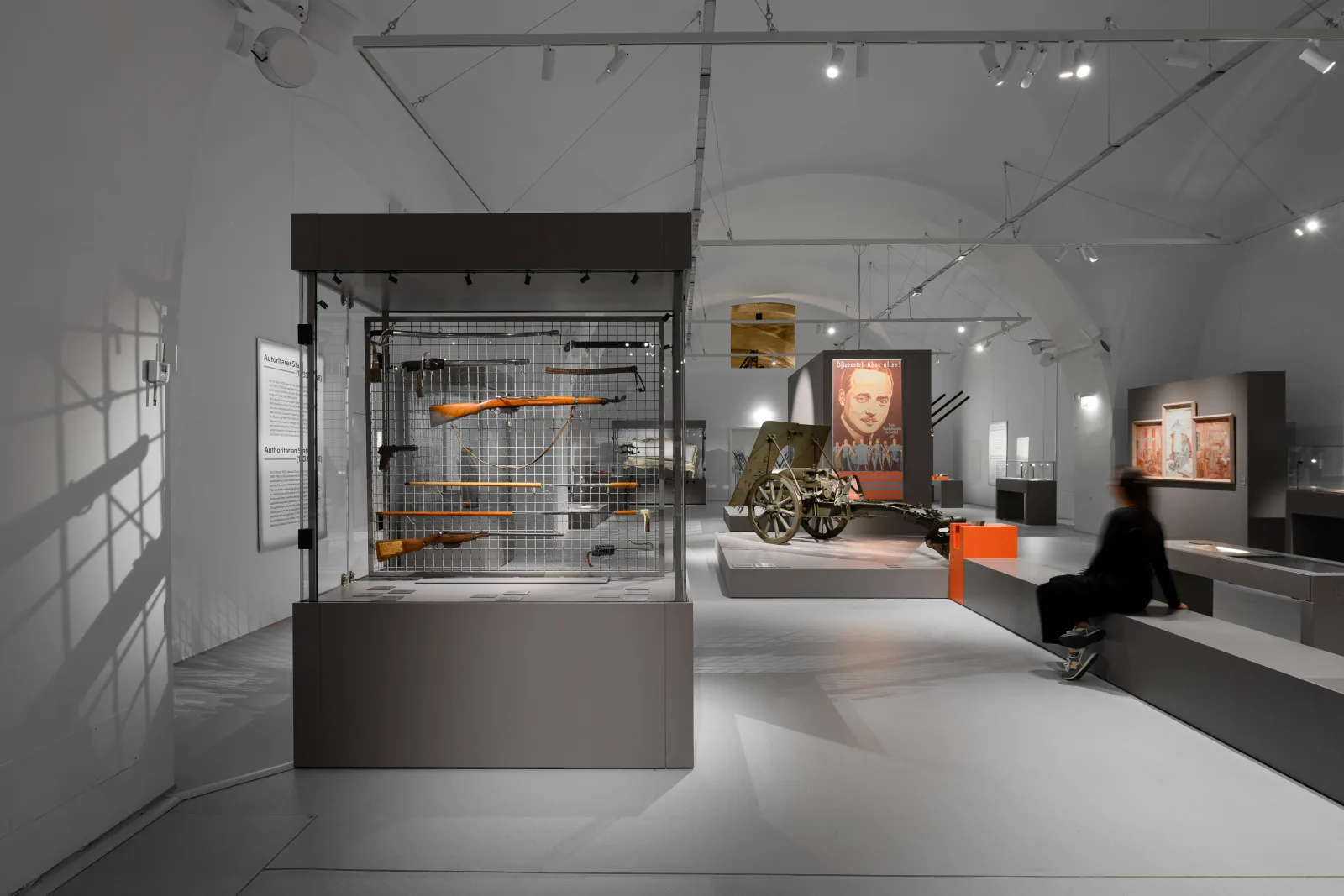 Exhibition “Violence – Society”, Museum of Military History Vienna, 2026. Photo: eSeL.at / Joanna Pianka