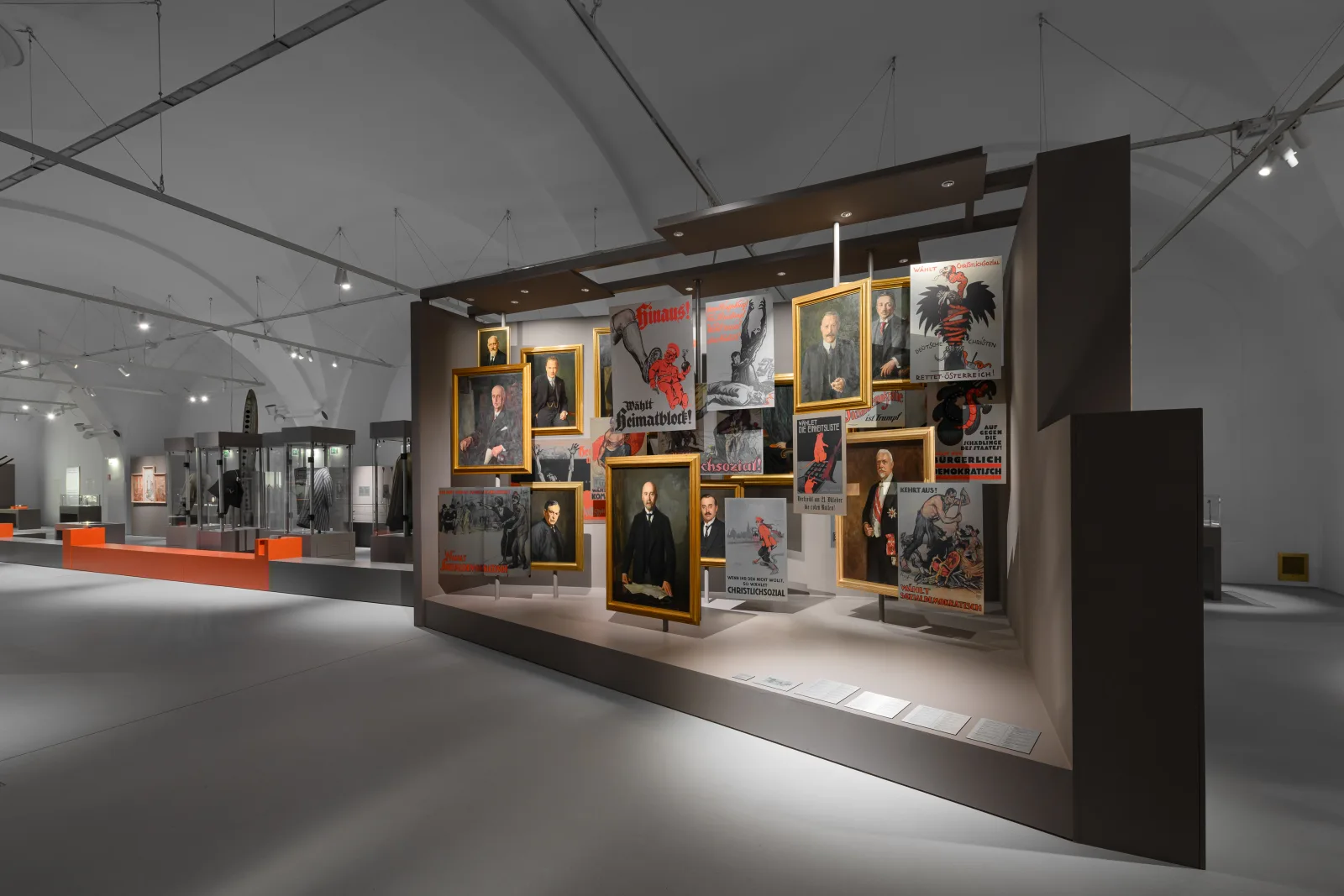 Exhibition “Violence – Society”, Museum of Military History Vienna, 2026. Photo: eSeL.at / Joanna Pianka