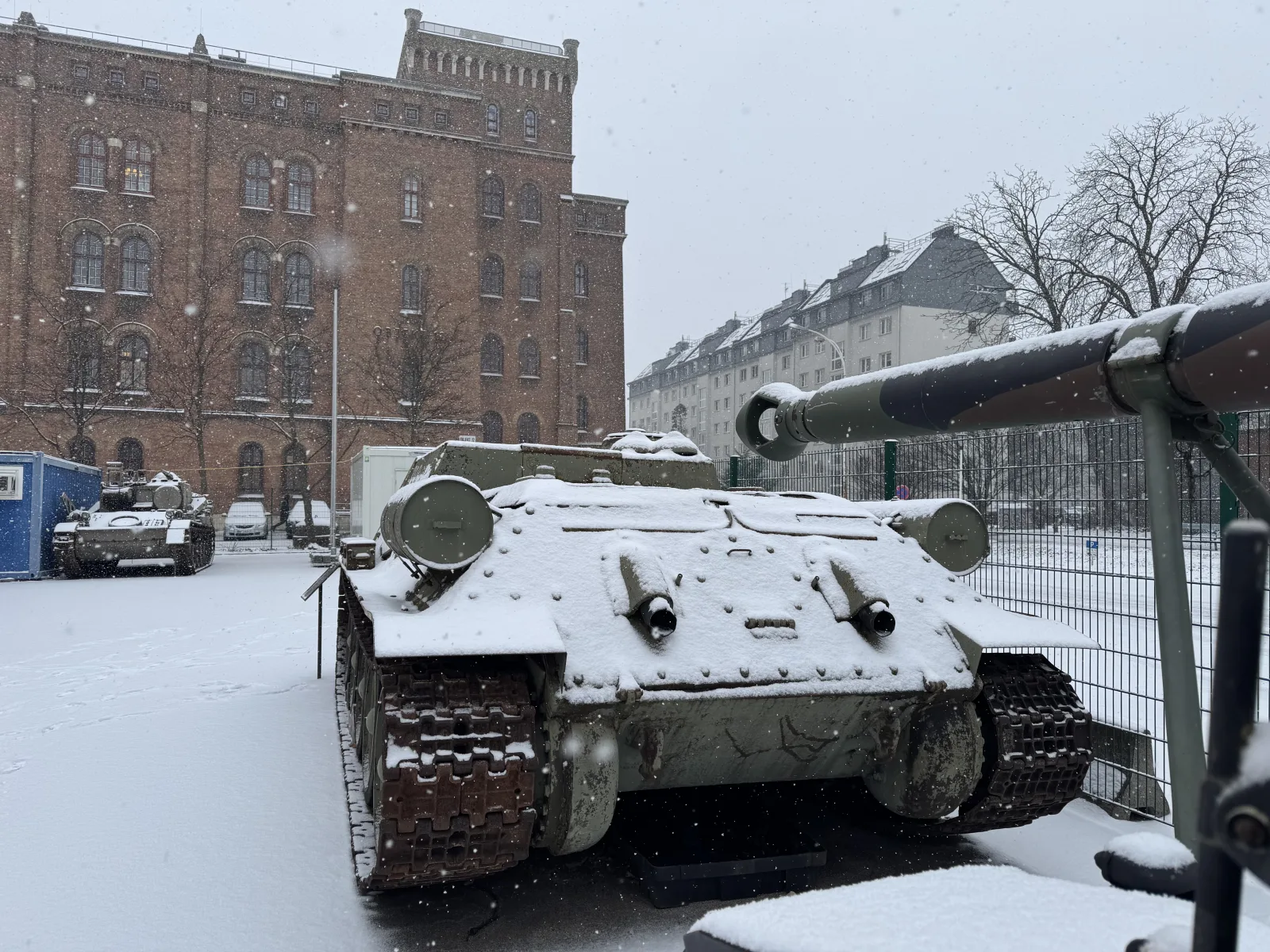 The Museum of Military History Vienna in winter. Photo: Virgil Widrich