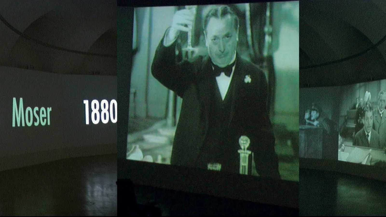 “Hans Moser Collage” at the Austrian Theatre Museum