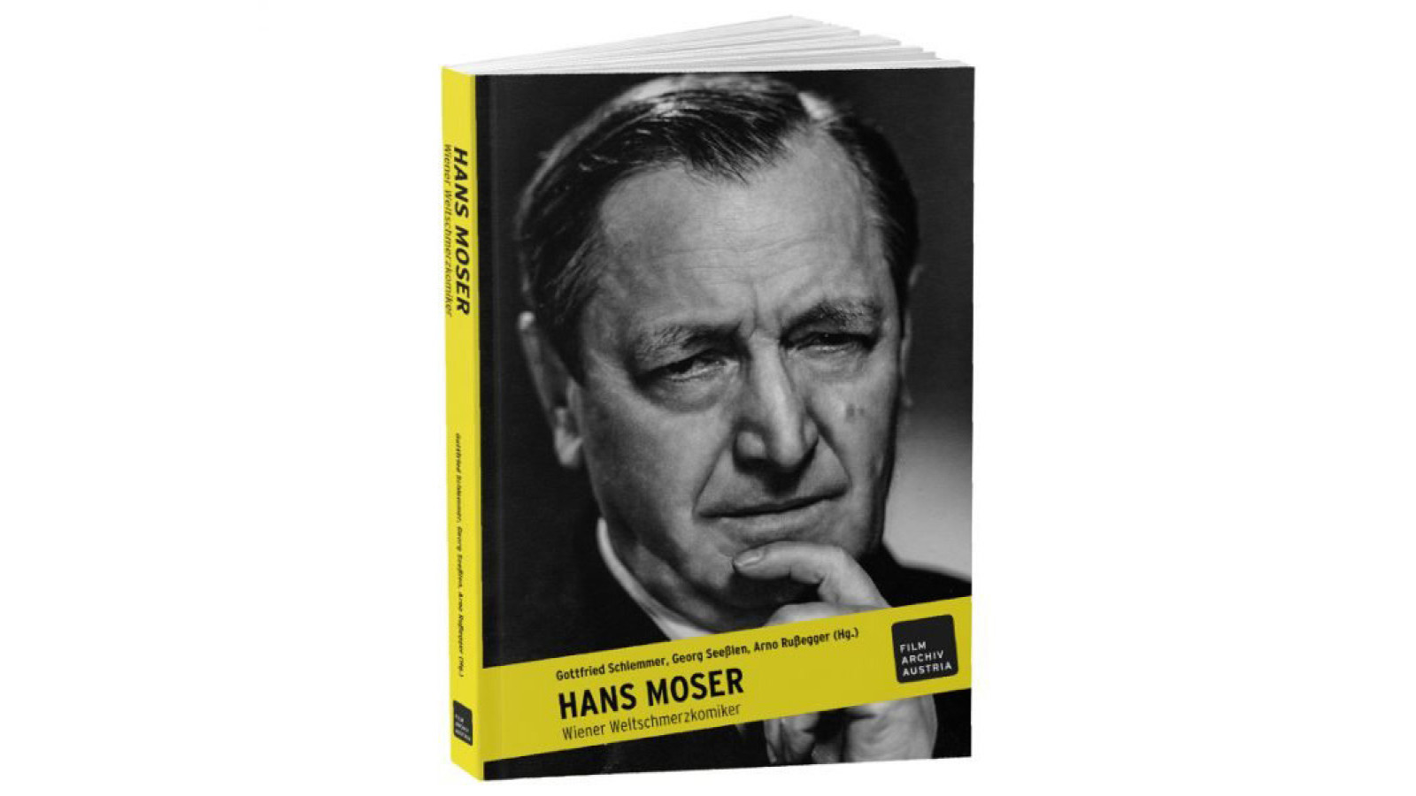 Buchcover „Hans Moser. Weltschmerzkomiker“, © Filmarchiv Austria, 2020