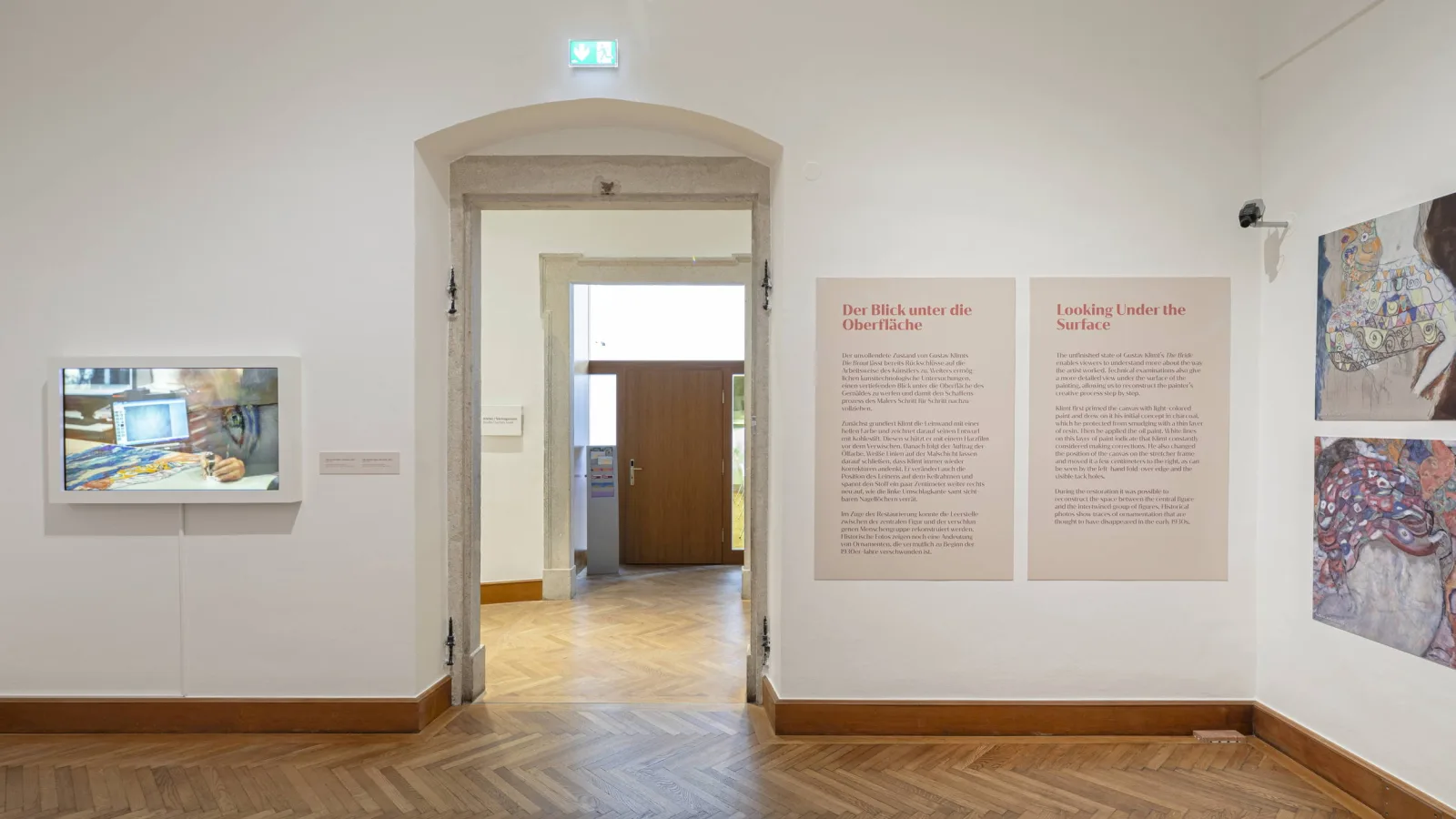 Ausstellung „IM BLICK: Gustav Klimt – Die Braut“, Oberes Belvedere, 2025, Foto: Johannes Stoll / Belvedere, Wien