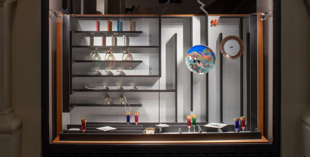 „Last year in Marienbad": Shopping Windows for Hermès, Photo: STUDIO MATO
