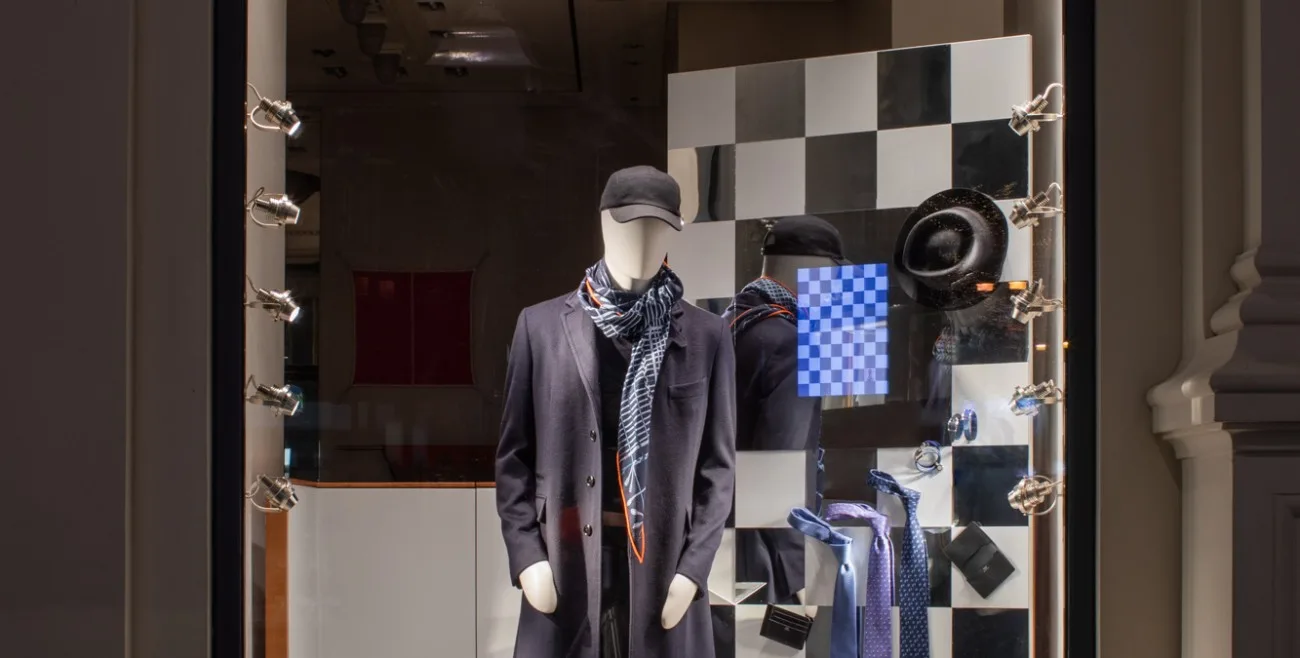 „Last year in Marienbad": Shopping Windows for Hermès, Photo: STUDIO MATO