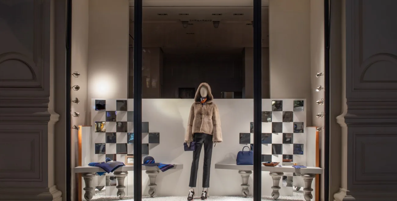 „Last year in Marienbad": Shopping Windows for Hermès, Photo: STUDIO MATO