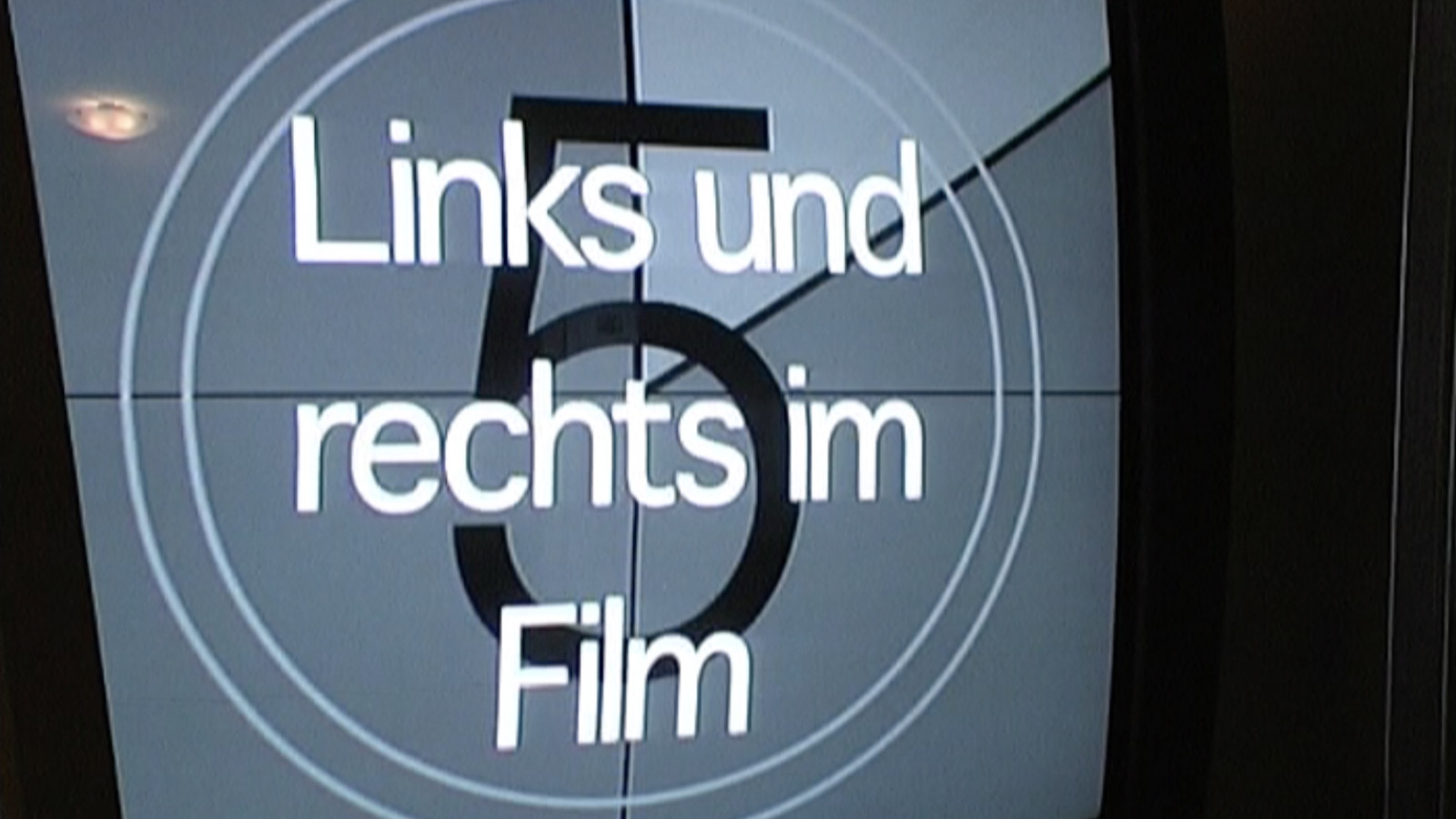 Still from the film “Leftright”, 2001