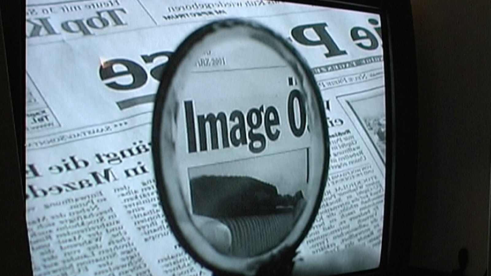 Still from the film “Leftright”, 2001