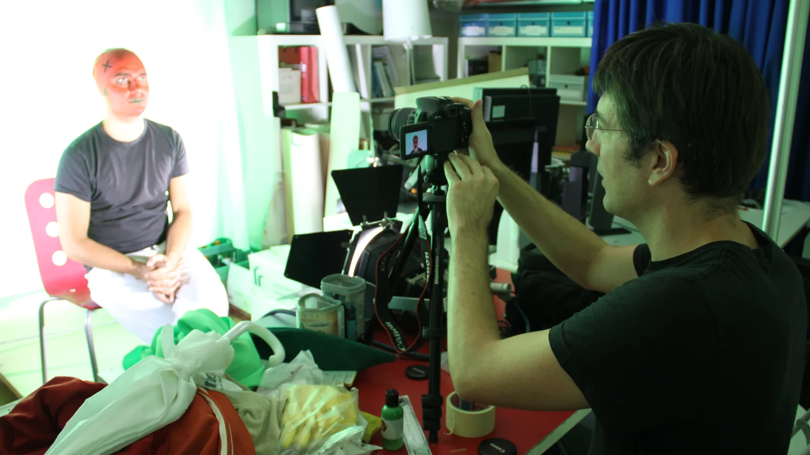 Test shooting for “Micromeo”, 2012