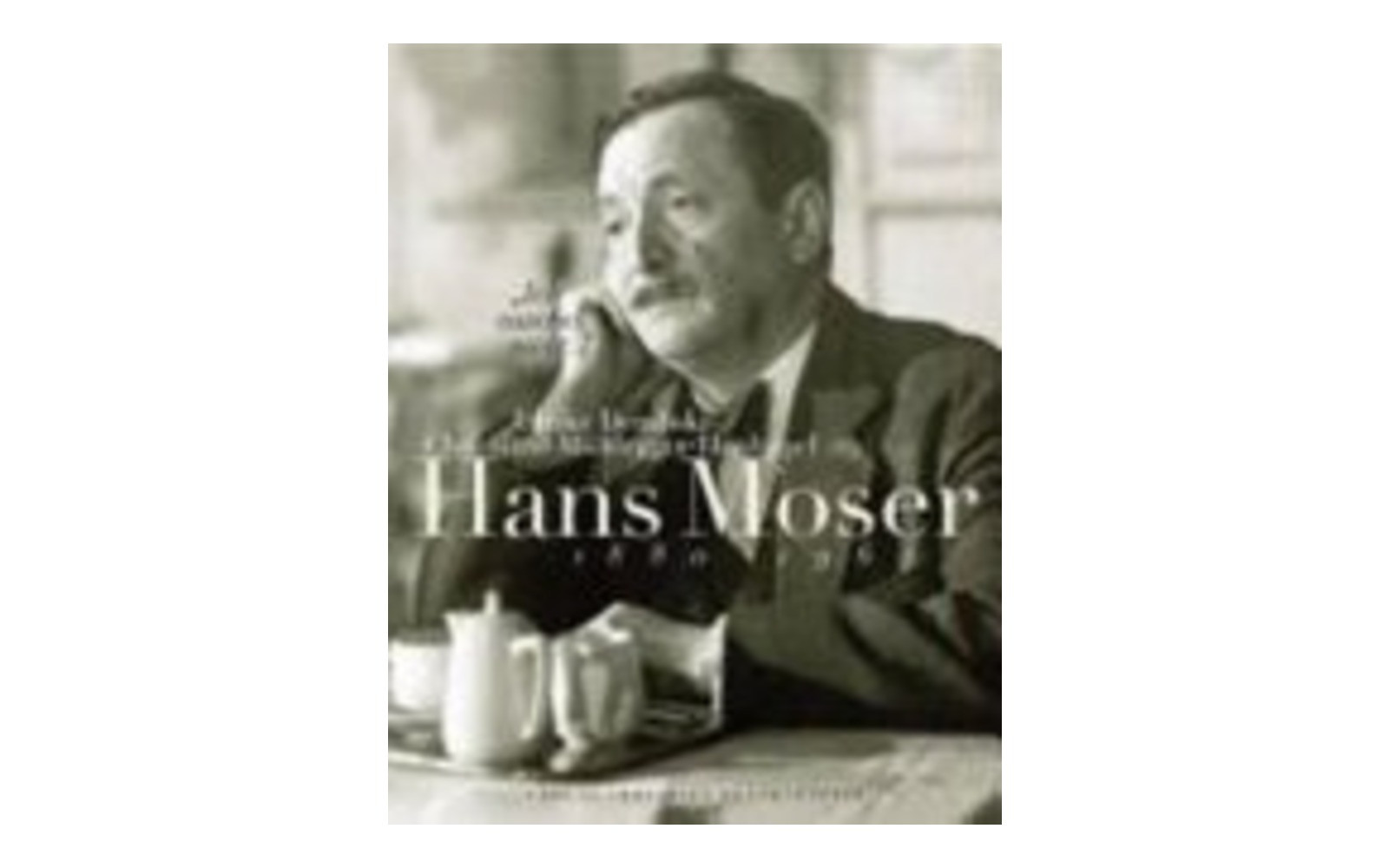 Buchcover „Hans Moser, 1880–1964 (Theatermuseum-Katalog)“