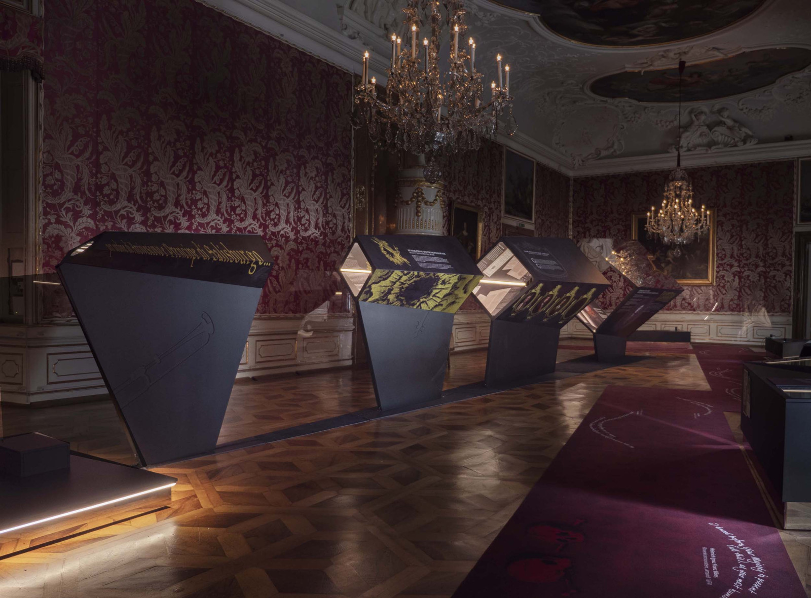 Ausstellung im DomQuartier Salzburg: „Überall Musik!“, Thronsaal, 2020, Foto: Virgil Widrich, Foto: Virgil Widrich