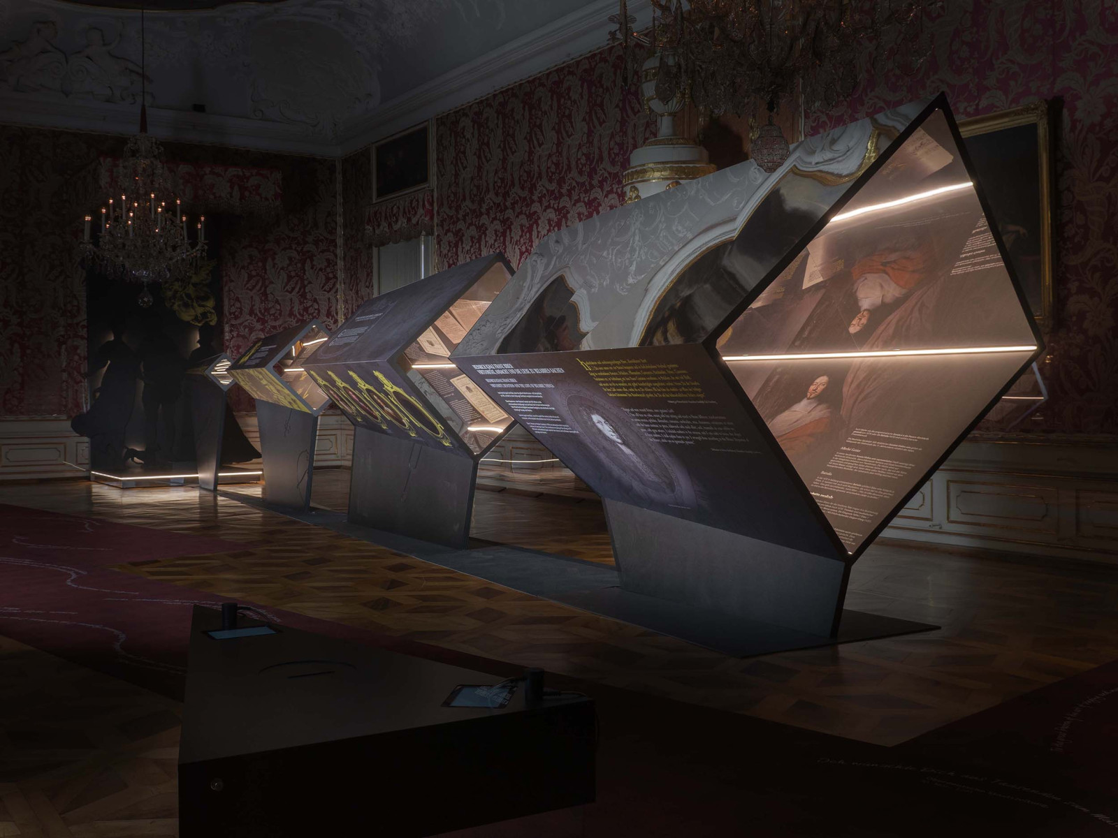 Ausstellung im DomQuartier Salzburg: „Überall Musik!“, Thronsaal, 2020, Foto: Virgil Widrich, Foto: Virgil Widrich