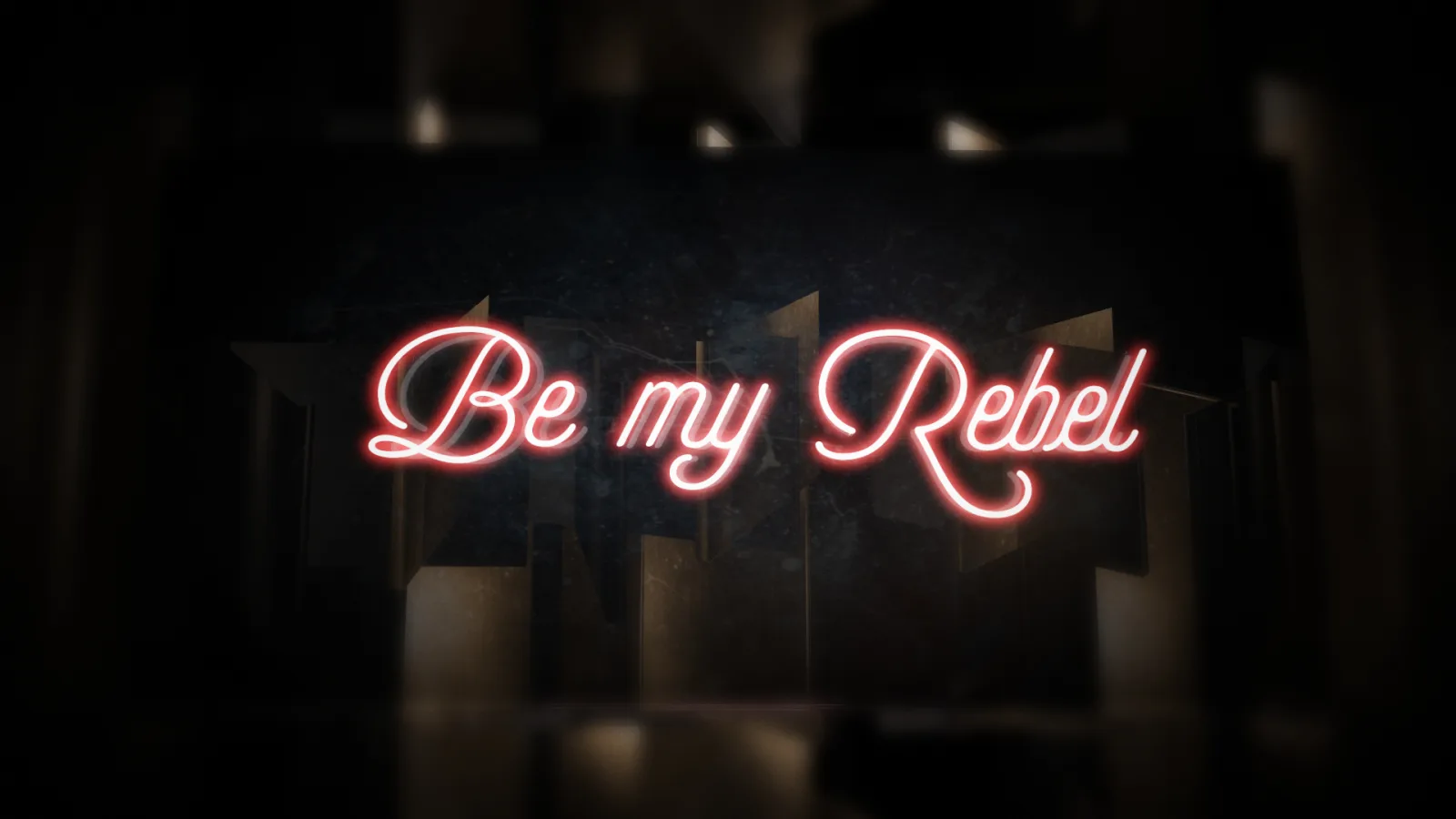 Still from “Nena & Dave Stewart: Be my Rebel”, directed by Virgil Widrich, 2018