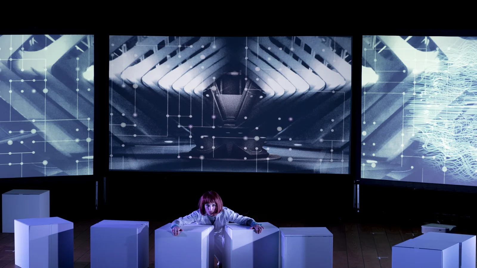 Anna Herbst in “Nova – Imperfecting Perfection” by Franz Danksagmüller, Dortmund, June 2019