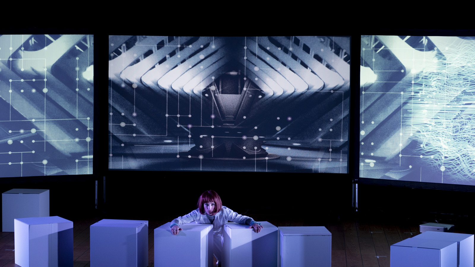 Anna Herbst in “Nova – Imperfecting Perfection” by Franz Danksagmüller, Dortmund, June 2019