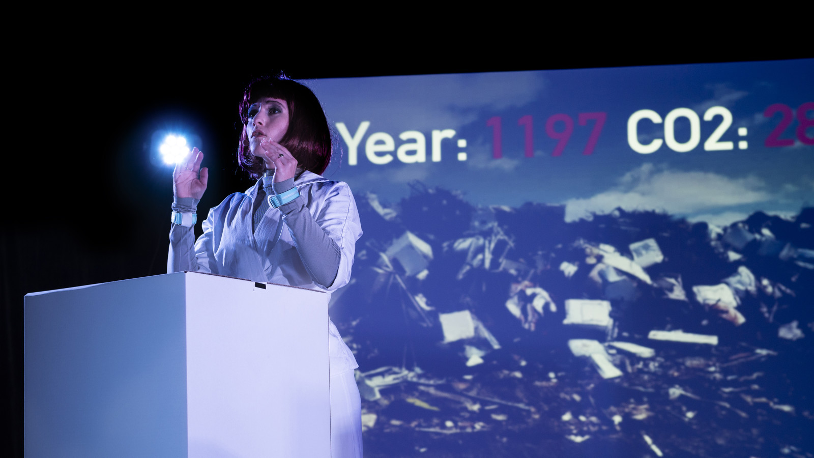 Anna Herbst in “Nova – Imperfecting Perfection” by Franz Danksagmüller, Dortmund, June 2019