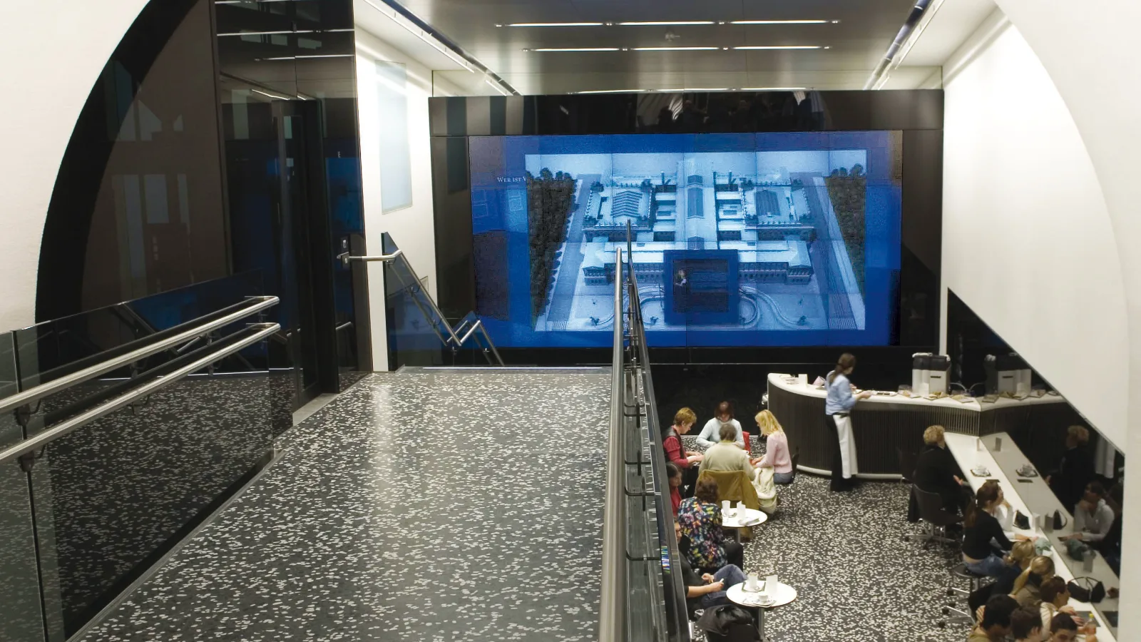 Vienna Parliament, Visitor Centre, photo: Lukas Beck