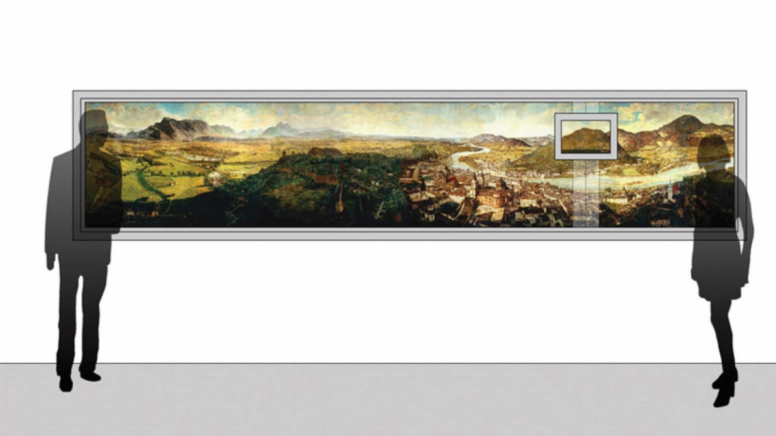 „Zeit/Lupe“ im Sattler-Panorama, Salzburg Museum von checkpointmedia