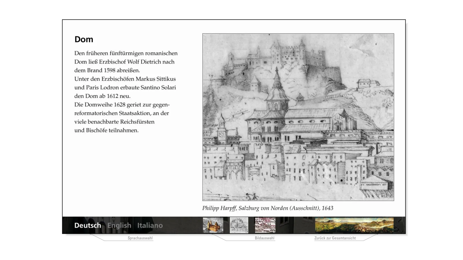 “Time/Reading Glass” at the Sattler-Panorama, Salzburg Museum by checkpointmedia