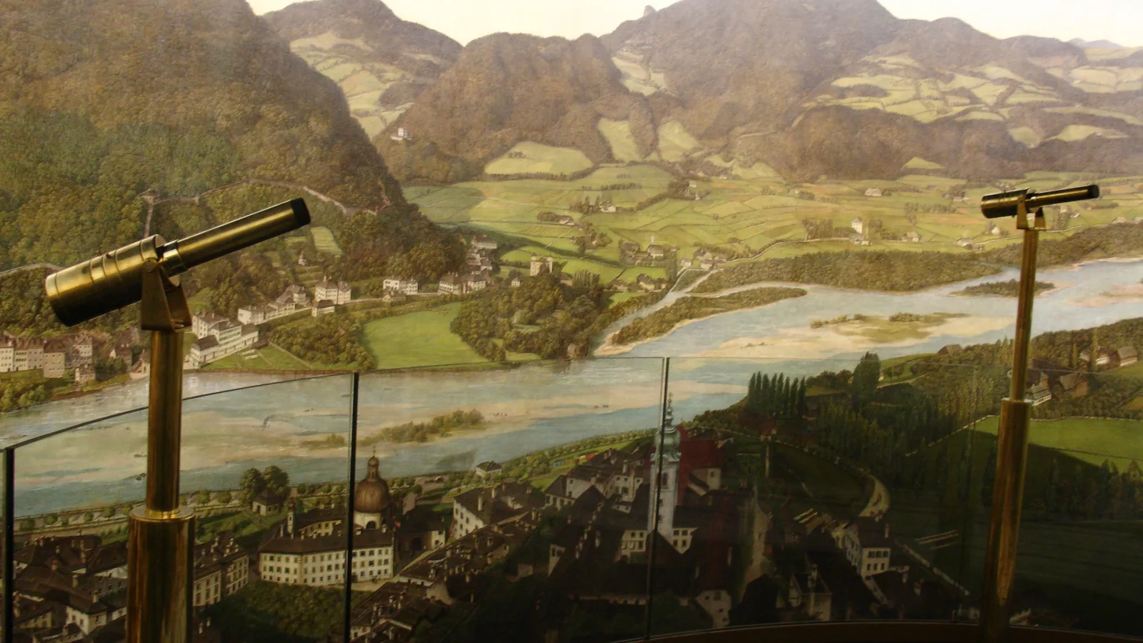 “Telescope” at the Sattler-Panorama, Salzburg Museum by checkpointmedia