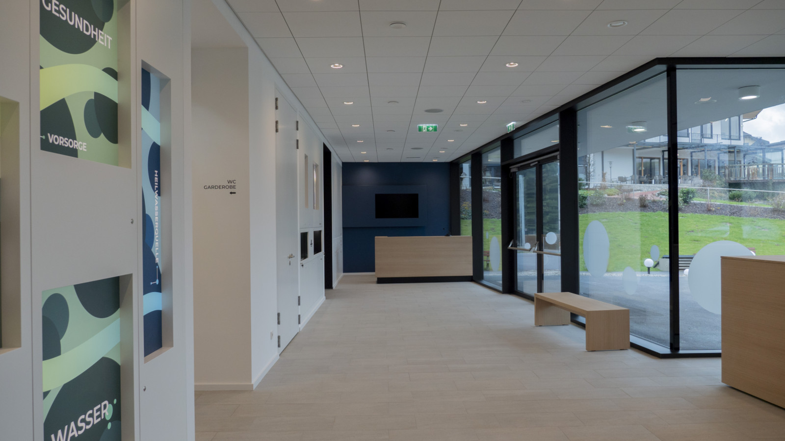 „sconarium“ Bad Schönau: Foyer, Foto: Virgil Widrich, 2019