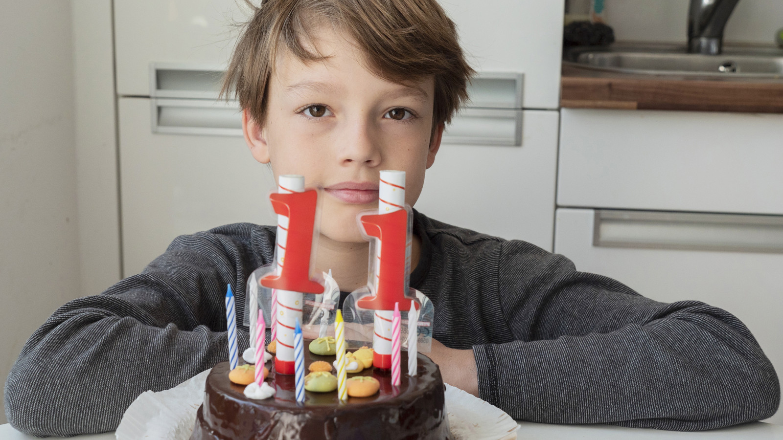 Oskar Salomonowitz an seinem 11. Geburtstag, 20.7.2019