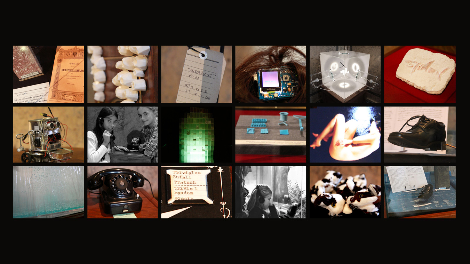 “Things that talk”, Museum of Natural History Vienna, 2011. Photos: Iulian Moise, Sabina Teichert, Virgil Widrich