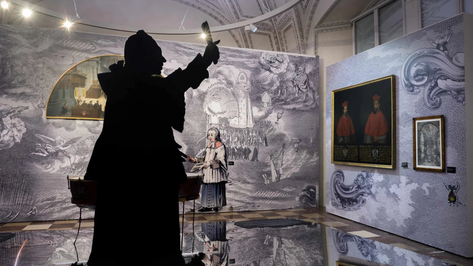 Exhibition in the DomQuartier Salzburg “Music everywhere!”, Northern Oratory, 2020, Photo: Virgil Widrich