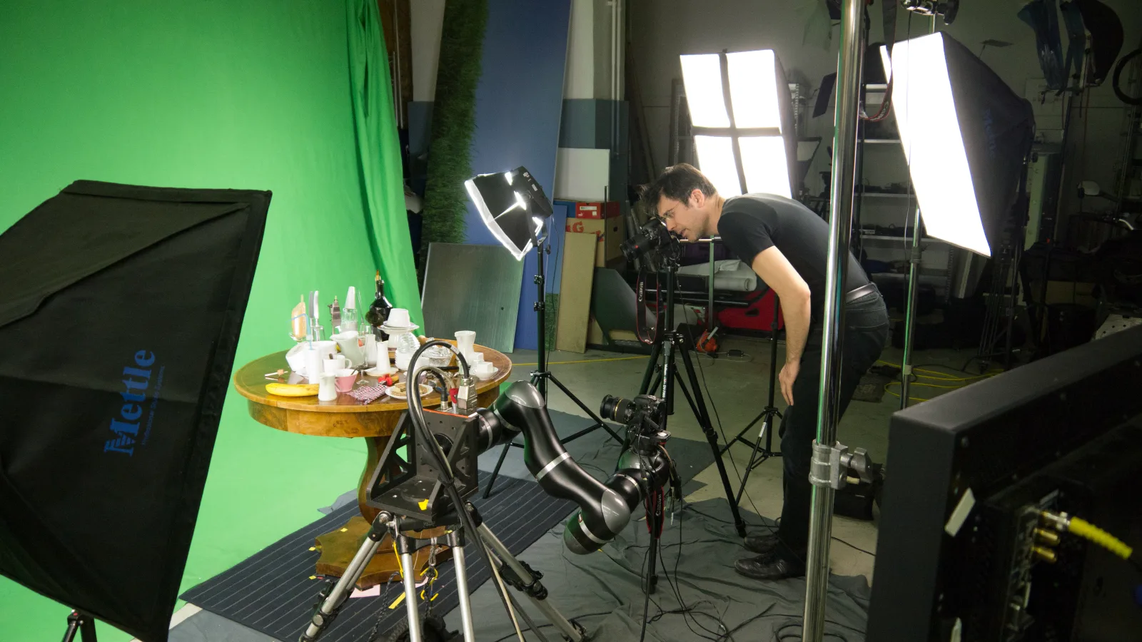 “Vienna table trip”, shooting, December 2015, Virgil Widrich